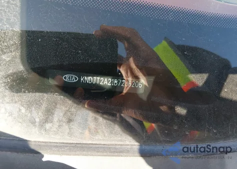 2011 Kia Soul Sport из США, поврежденный, VIN KNDJT2A21B7236206